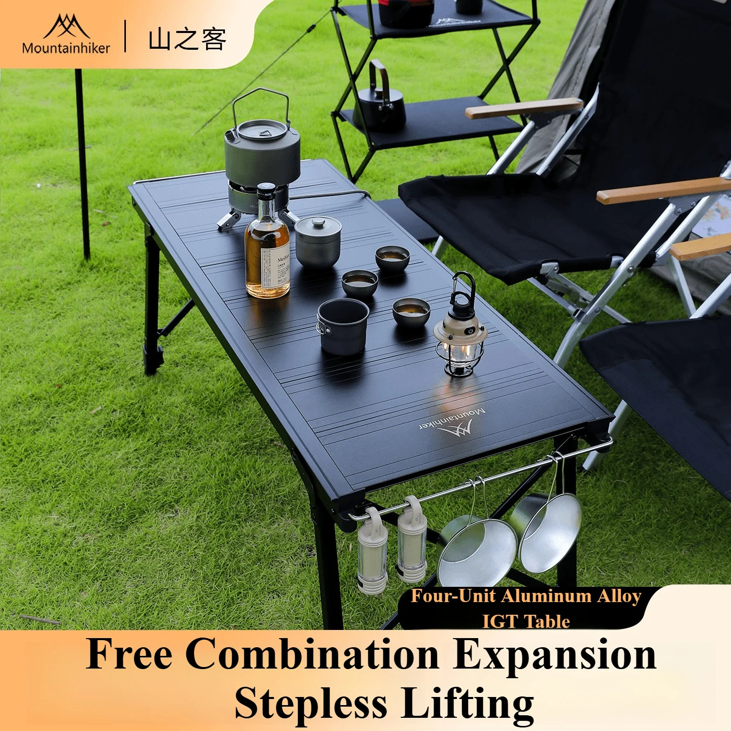 Outdoor Furniture Australia - Mountainhiker Camping Folding Lift Removable Multi