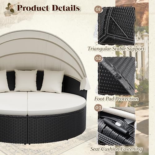 Patio Furniture Outdoor Round  - Outdoor Daybed Sofa recension och pris
