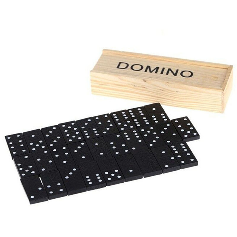 28pcs/Set Wooden Domino Board  - Outdoor Furniture Australia recension och pris