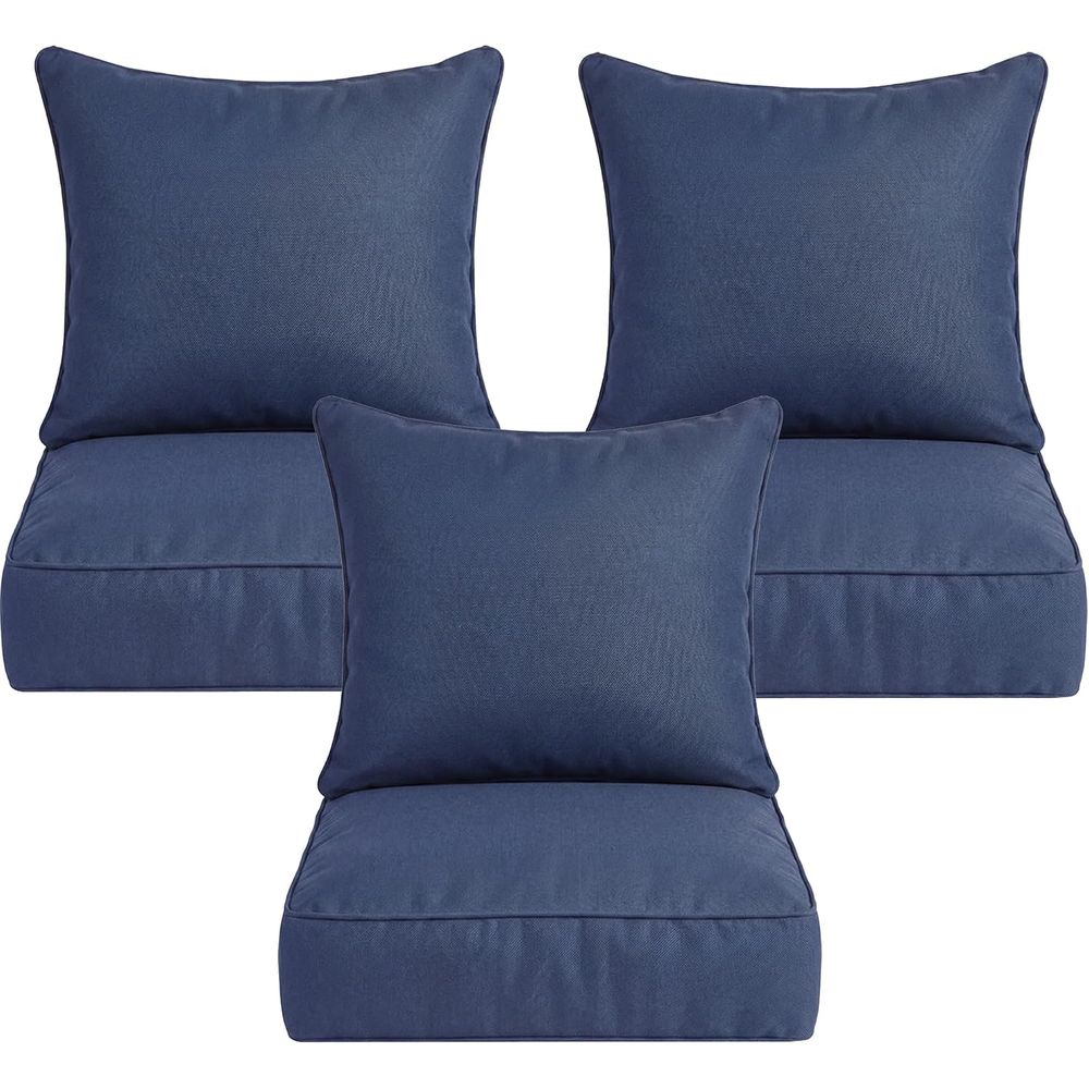 6 Thick Outdoor Chair Cushions - Outdoor Furniture Cushions 24 X 24 recension och pris