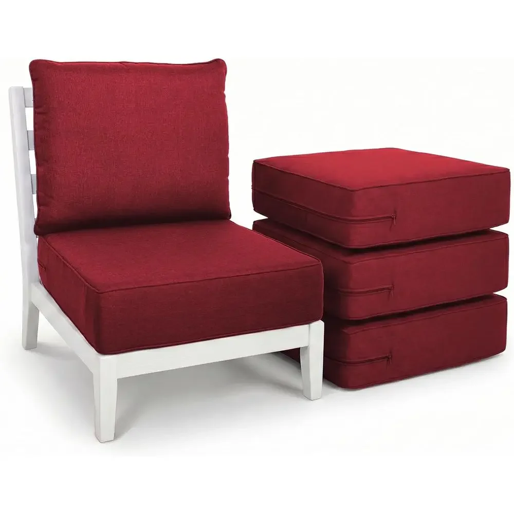 Outdoor Seat Cushion Set - 4 x - Outdoor Furniture Cushions 24 X 24 recension och pris