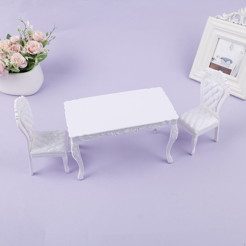 Dollhouse 1:6 Kitchen Furnitur - Bistro Table Set recension och pris