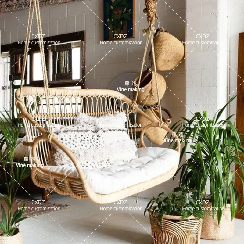 Outdoor Double Hanging Rattan  - Outdoor Furniture Bali Style recension och pris