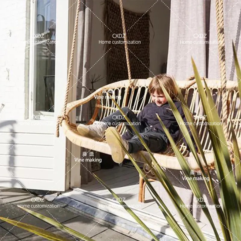 Outdoor Double Hanging Rattan  - Outdoor Furniture Bali Style recension och pris