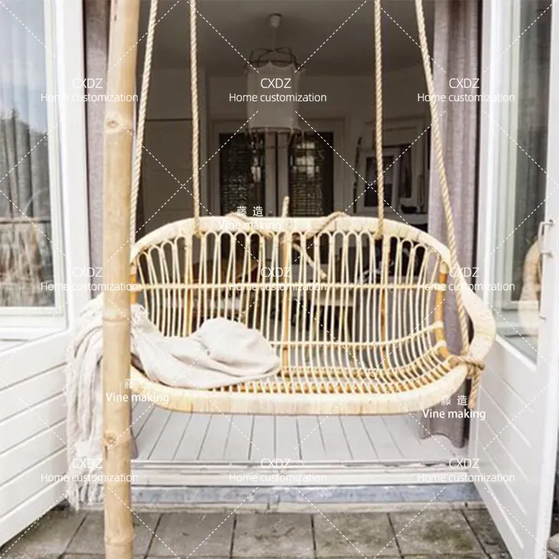Outdoor Double Hanging Rattan  - Outdoor Furniture Bali Style recension och pris