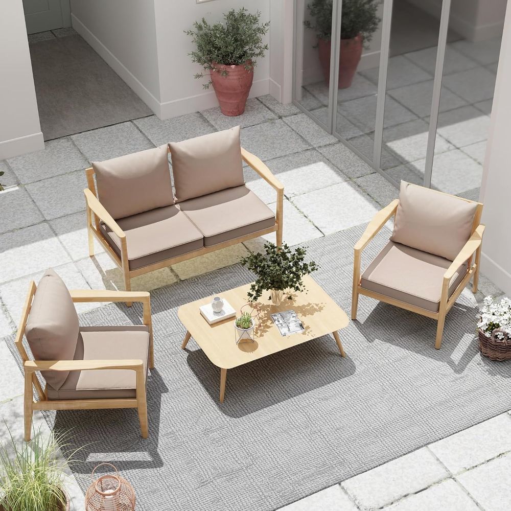 Outdoor Chair Cushions Set of  - Outdoor Furniture Cushions 24 X 24 recension och pris