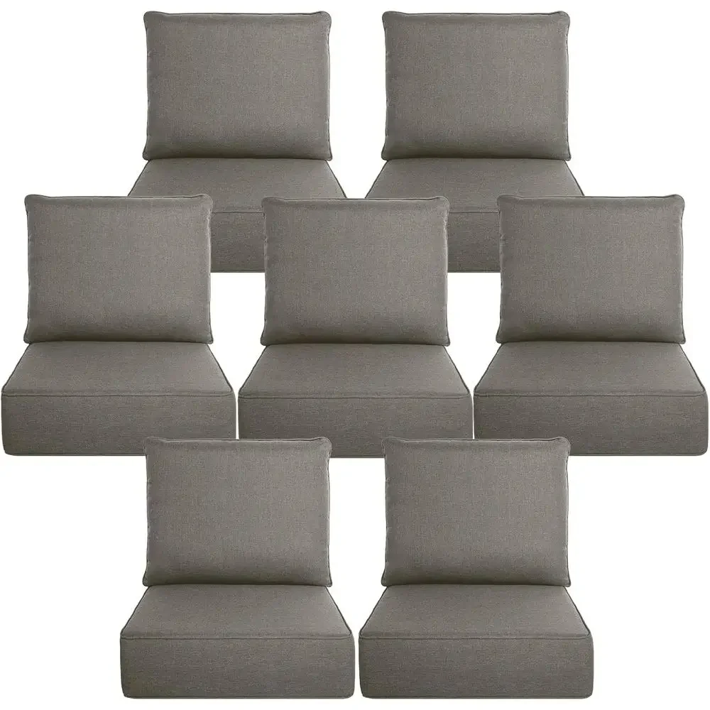 6 Thick Outdoor Cushion Set -  - Outdoor Furniture Cushions 24 X 24 recension och pris