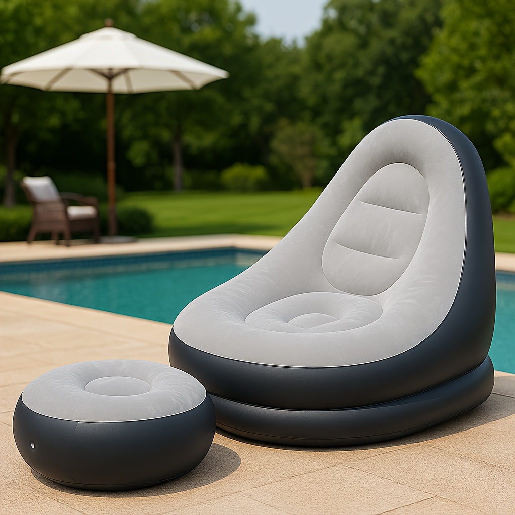 Inflatable Recliner Foldable I - Outdoor Daybed Sofa recension och pris