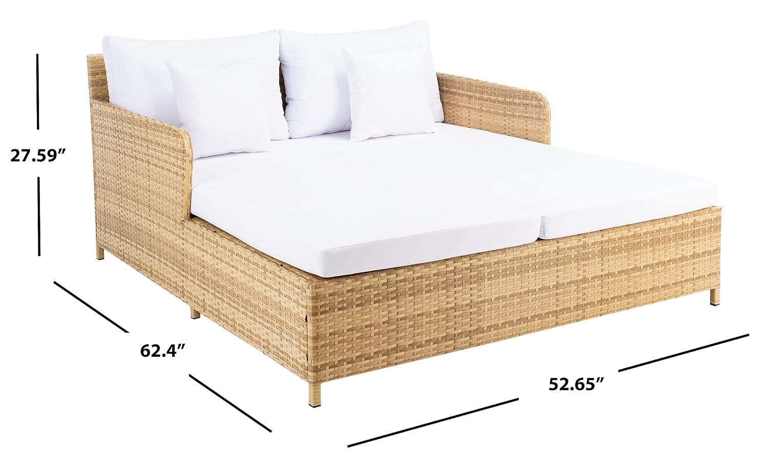 Outdoor Cadeo Daybed  Natural  - Outdoor Daybed Sofa recension och pris